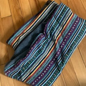 Striped Lined Neck Gaiter